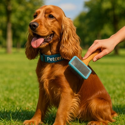 Cão Cocker Spaniel Inglês com pelagem e cuidados