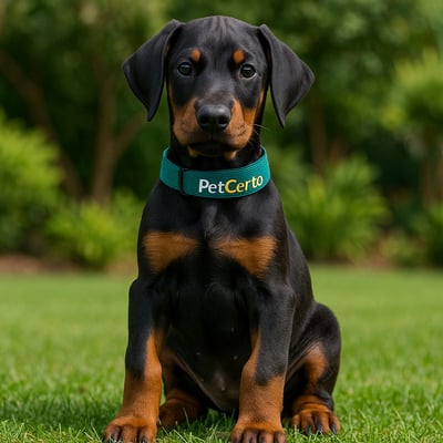 Filhote Doberman