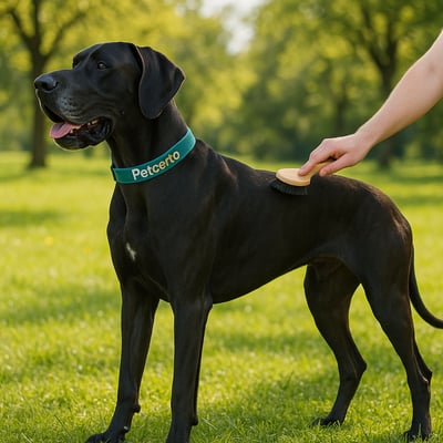 Cão Dogue Alemão com pelagem e cuidados