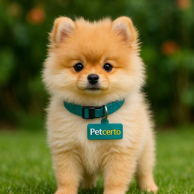 Filhote Lulu da Pomerânia