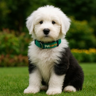 Filhote Old English Sheepdog