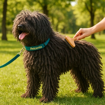 Cão Puli com pelagem e cuidados