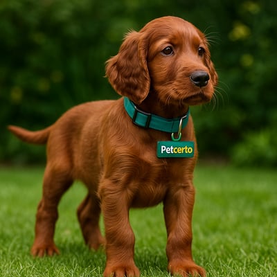 Filhote Setter Irlandês
