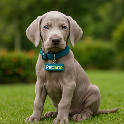 Filhote Weimaraner